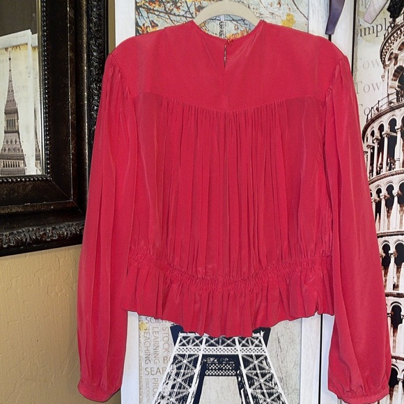 Isabel Marant Nelino Silk Blouse - Picture 7 of 9